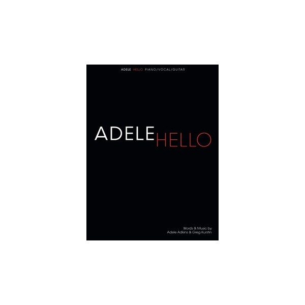 ... - musique de film orleans > Adele: Hello (Piano, Vocal & Guitar