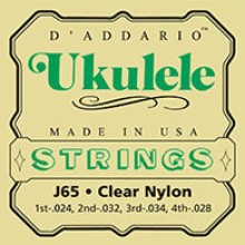 JEU D ADDARIO  Cordes  JEU UKULELE 24-32-34-22