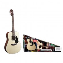 PACK GUITARE FOLK ACOUSTIQUE FENDER CD60 naturel 0960607121