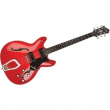 GUITARE ELECTRIQUE HAGSTROM  VIKING WILD CHERRY TRANSP