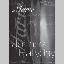 Johnny Hallyday: Marie - Partitions