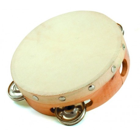 Acheter FUZEAU TAMBOURIN DIAM 15 CM PEAU NATURELLE CERCLAGE BOIS