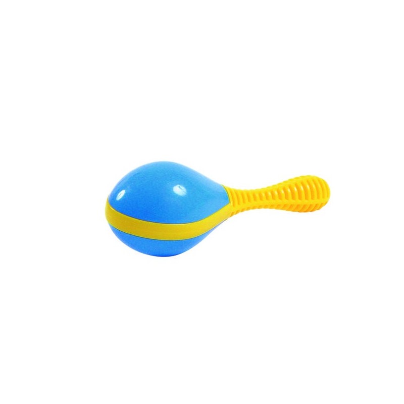 Maracas enfant bois peint rouge