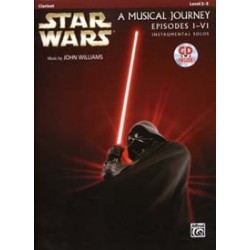 STAR WARS MUSICAL JOURNEY EPISODES I - VI CLARINET CD