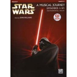 STAR WARS MUSICAL pour cor JOURNEY EPISODES I - VI HORN IN F CD