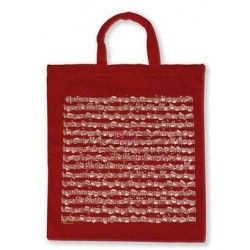 SAC A PARTITIONS EN TISSU COULEUR BORDEAUX