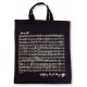 SAC A PARTITIONS MOZART EN TISSU COULEUR NOIRE