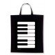 SAC A PARTITIONS DESSIN CLAVIER EN TISSU 