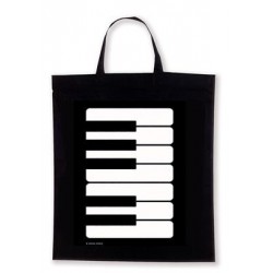 SAC A PARTITIONS DESSIN CLAVIER EN TISSU 