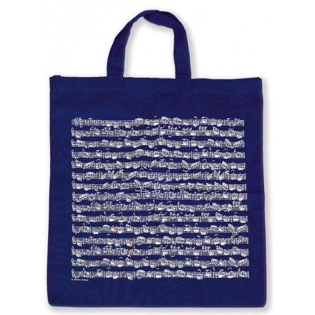 SAC A PARTITIONS EN TISSU COULEUR BLEU