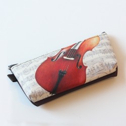 TROUSSE DE CRAYON MOTIf VIOLONCELLE