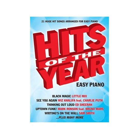 Hits Of The Year 2015 (Easy Piano) 