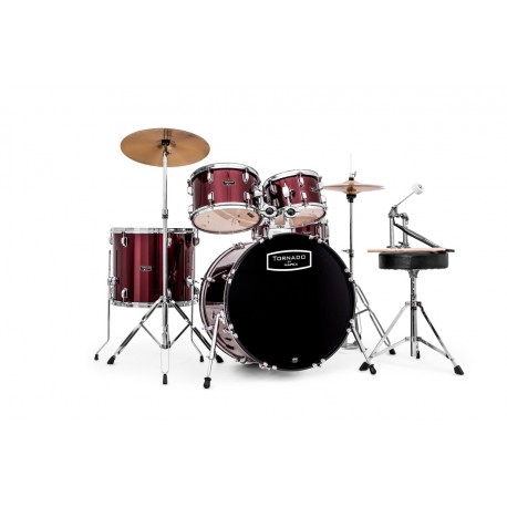 TORNADO BY MAPEX TND5044TCDR FUSION 20 WINE RED