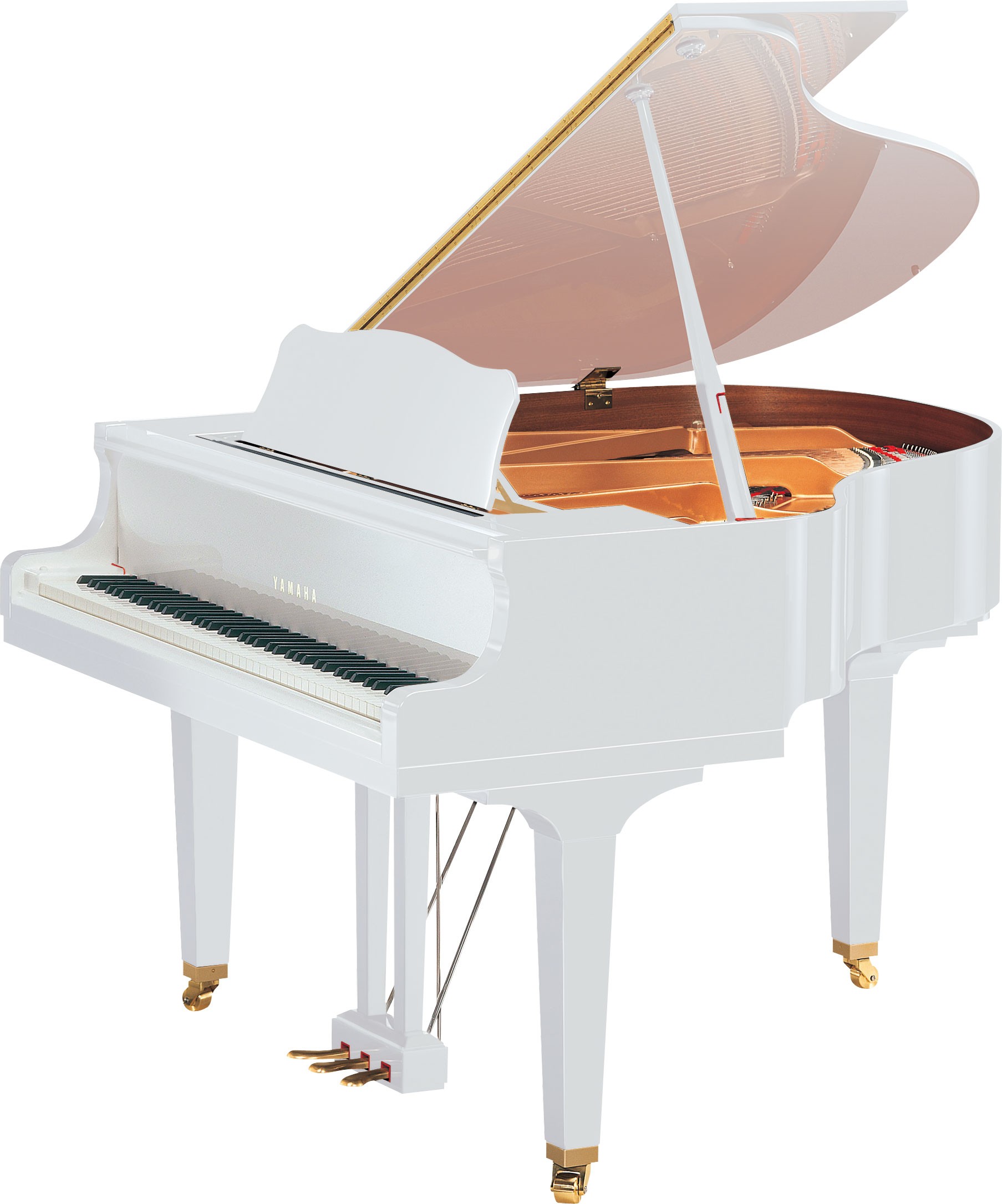 Yamaha Piano 1/4 queue GB1 blanc brillant - meilleur prix