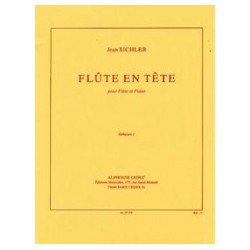 Jean Sichler Flûte en tête Partition Flûte et Piano