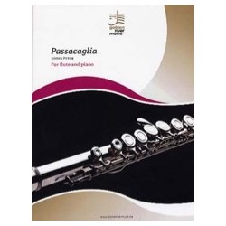 Peter NOTEN Passacaglia Partition Flute traversière et Piano