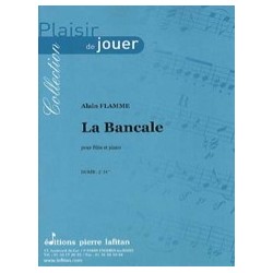 Alain Flamme La Bancale Partition Flute traversière et Piano