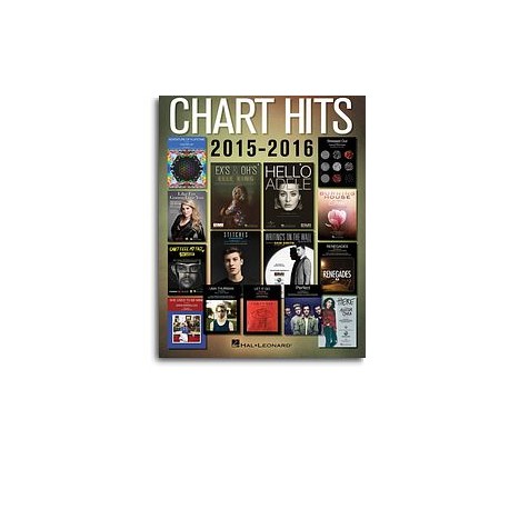 CHART HITS 2015-2016 EASY PIANO