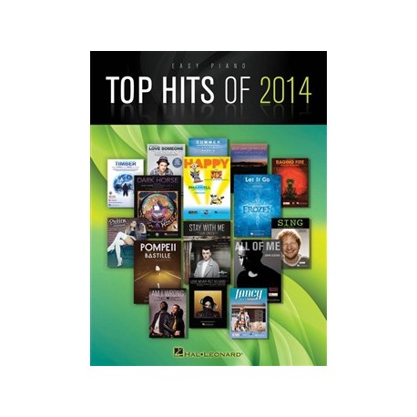 TOP HITS OF 2014 EASY PIANO