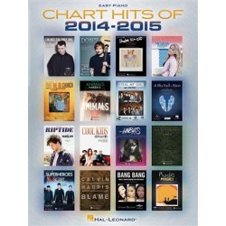 CHART HITS 2014-2015 EASY PIANO