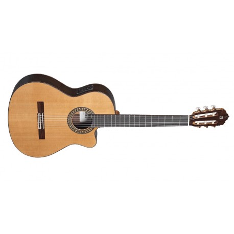 GUITARE ELECTRO-ACOUSTIQUE CORDES NYLON Alhambra 5 P CUT ELEC