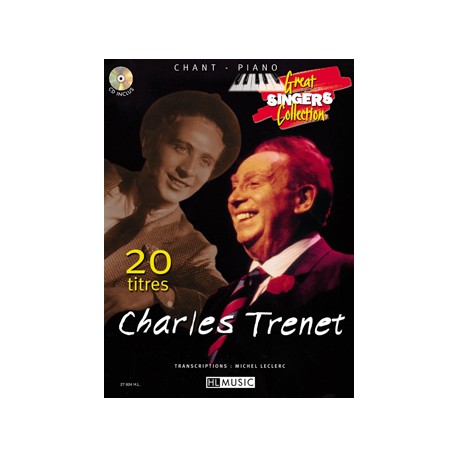 CHARLES TRENET 20 TITRES CHANT PIANO