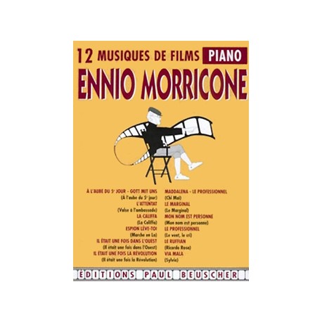ENNIO MORRICONE 12 MUSIQUES DE FILM
