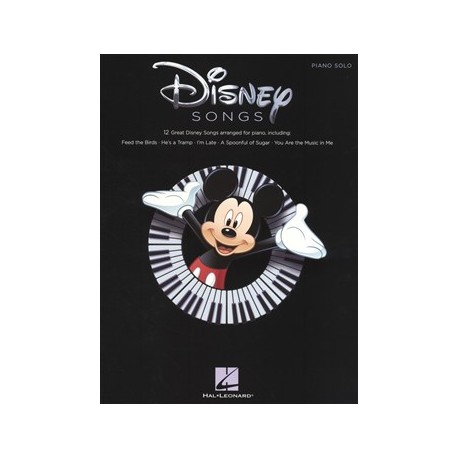 DISNEY SONGS PIANO SOLO