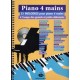 COLLECTION ANACROUSE PIANO 4 MAINS MELODIES GRANDS ET PETITS