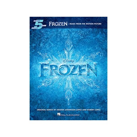 FROZEN DISNEY REINE DES NEIGES 5 FINGER EASY PIANO