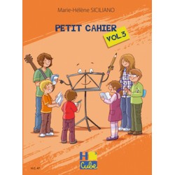 SICILIANO PETIT CAHIER 3