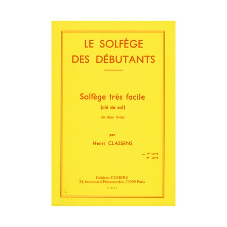 SOLFEGE DEBUTANT – La Clef De Fa  SOLFEGE DEBUTANT – La Clef De