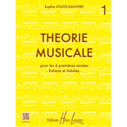 JOUVE GANVERT THEORIE MUSICALE 1