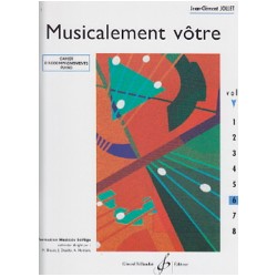 Jollet: Musicalement Votre Volume 6 Accompagnements Professeur