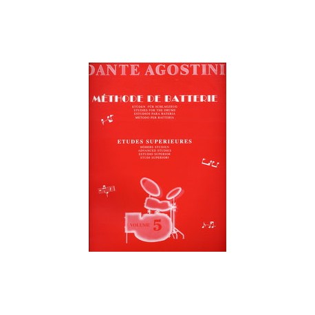 DANTE AGOSTINI MÉTHODE DE BATTERIE 5