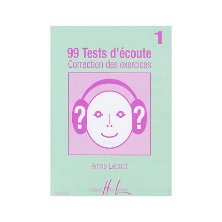 LEDOUT 99 TEST ECOUTE 1 CORRIGES