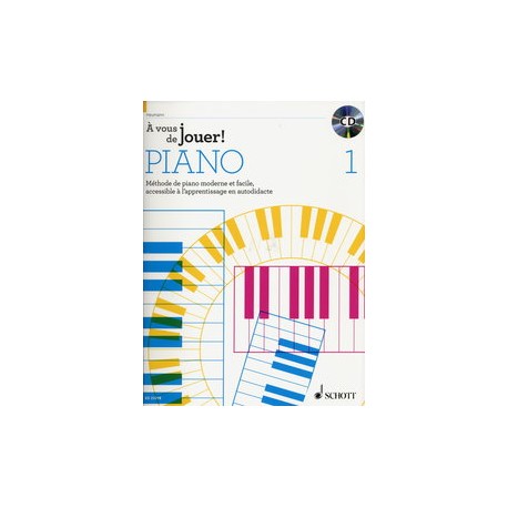 Piano Débutant – Le solfège facile avec les couleurs (vol.1) - Piano et  Couleurs