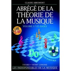 Abromont Abrégé de la théorie de la musique Vol.1