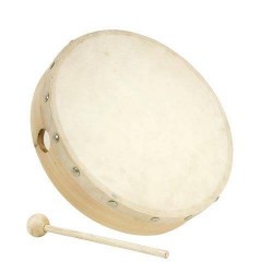 FUZEAU TAMBOURIN 20 CM SANS CYMBALETTES