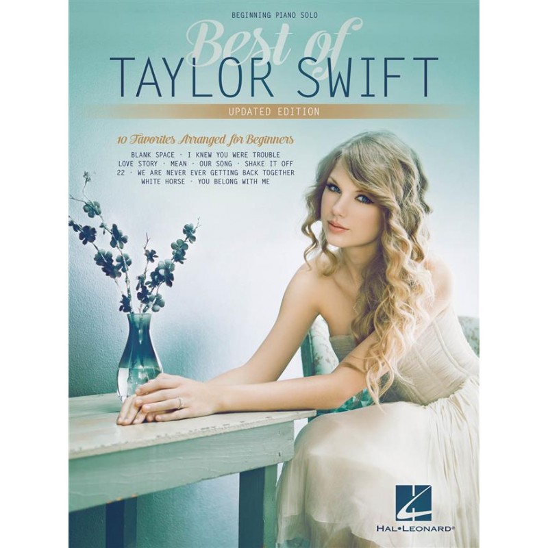 Best of Taylor Swift - Updated Edition - PARTITION -BAUER MUSIQUE ORLEANS