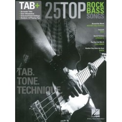 25 TOP ROCK BASS SONGS TAB