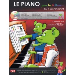 J'apprends le piano t.1 - Partitions - Méthodes