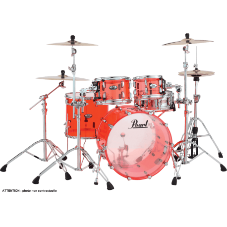 Pearl Crystal Beat Fusion 20" 4 fûts - Ruby red