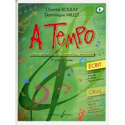 Boulay: A Tempo - Partie Ecrite - Volume 6 - Partitions