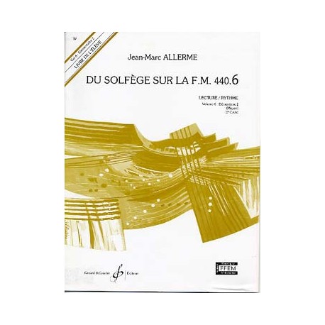 ALLERME DU SOLFEGE SUR LA FM 440.6 LECTURE RYTHME ELEVE