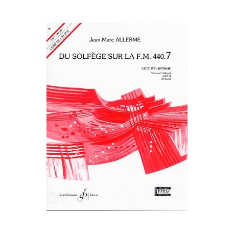 ALLERME DU SOLFEGE SUR LA FM 440.7 LECTURE RYTHME ELEVE