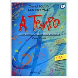 Boulay: A Tempo - Partie Orale - Volume 6 - Partitions