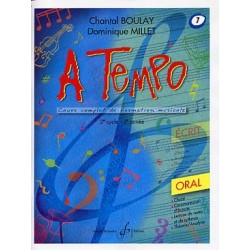 Boulay: A Tempo - Partie Orale - Volume 7 - Partitions