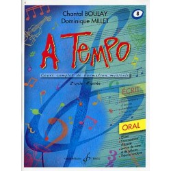 Boulay: A Tempo - Partie Orale - Volume 8 - Partitions