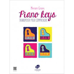 GINEYS Myriam Piano keys - Transposer pour comprendre